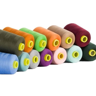فروش داغ رشته پوشاک پلی استر 20/2 30s/2 40s/2 100% مواد خالص Yizheng رشته پوشاک پلی استر 40S2