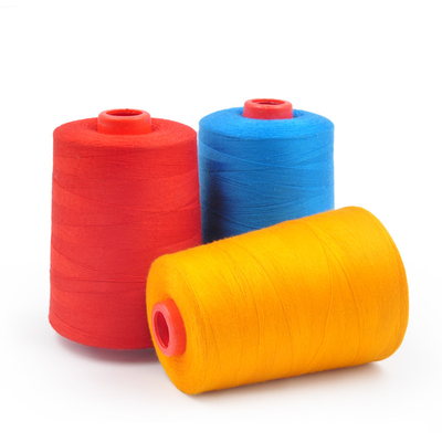 چینو 40 2 ماشین دوخت صنعتی رشته پلی استر Tkt 120 مخروط 5000Yards 40s/2 20/2 عمده فروشی Hilo De Coser Polies