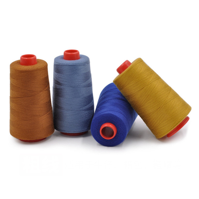رنگ ها 100٪ پلی استر رشته دوخت صنایع دستی و مفاهیم پارچه رشته دوخت 40/2
