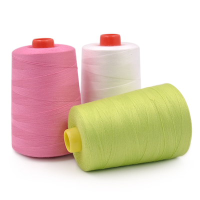 60/2 40/2 5000Yards 100% رشته پوشاک پلی استر برای لباس زیر و دستمال رشته پوشاک