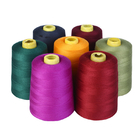 40/2 3000/5000/8000 Yards 100% Polyester Sewing Thread هسته رشته پوششی پلی استر