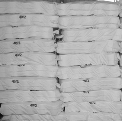 پارچه پلی استری رنگ شده 40/2، 40/3 100٪ پارچه حلقه ای