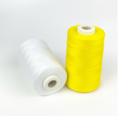 رشته دوخت پلی استر 402 رشته ماشین، 3000Yards اتصال رشته Serging برای ماشین دوخت DIY