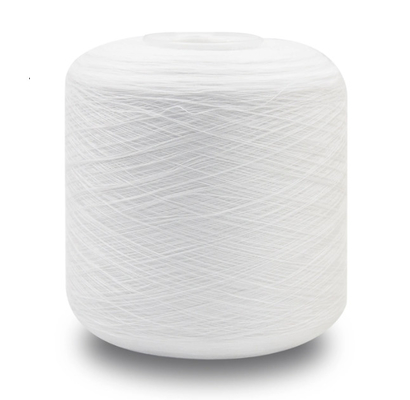 چین تولید کننده 40/3 خام سفید 100٪ پلی استر رشته ای