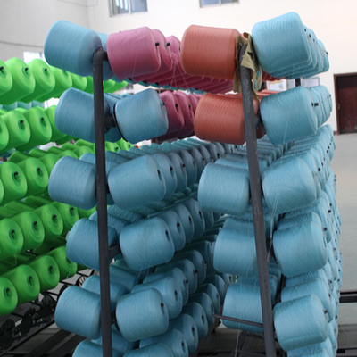 40/2 پارچه رنگ دار 100٪ پلی استر رنگ آمیزی پارچه ای برای دوخت AAA