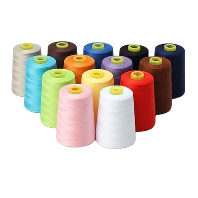 پنبه دستی رشته پوشاک پلی استر 40/2 رشته پلی استر برای پوشاک