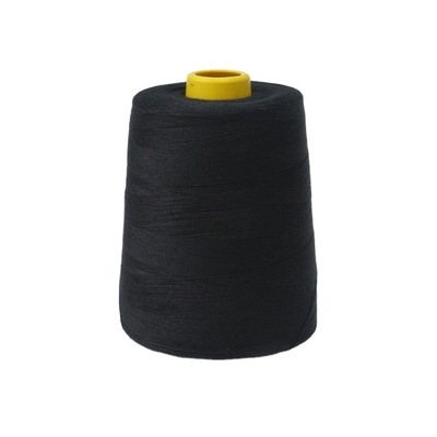 کیفیت خوب 40/2 نخ دوخت مشکی 100 درصد رشته پلی استر قیمت عمده فروشی