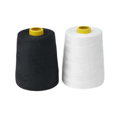 کیفیت خوب 40/2 نخ دوخت مشکی 100 درصد رشته پلی استر قیمت عمده فروشی