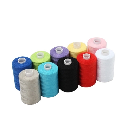 رشته پوشاک پلی استر عمده فروشی 40/2 50/2 رشته پلی استر برای پوشاک