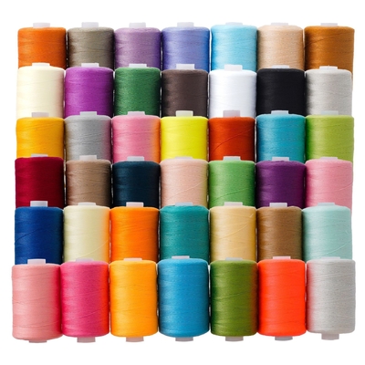 رشته پوشاک پلی استر عمده فروشی 40/2 50/2 رشته پلی استر برای پوشاک