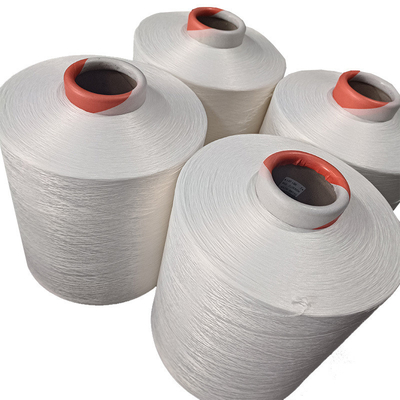 100D 150D 300D سفید سیاه 100٪ رشته پلی استر برای بافندگی جوراب دستکش
