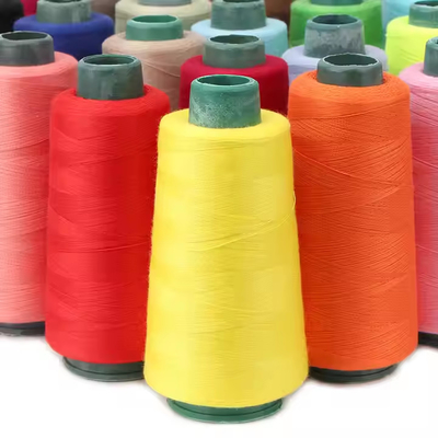 40/2 رشته دوخت پلی استر بروکاری رشته های 100٪ رشته دوخت دوخت