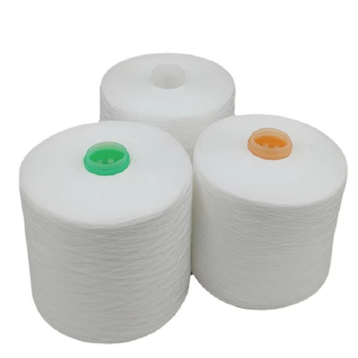 402 403 پارچه پلی استر رنگ آمیزی 100% پلی استر رشته ای برای رشته دوخت پلی استر