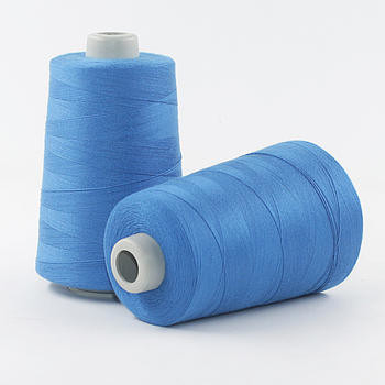 رشته خیاطی با کیفیت بالا عمده فروشی ارزان قیمت 50/2 40/2 100 رشته پلی استر برای خیاط