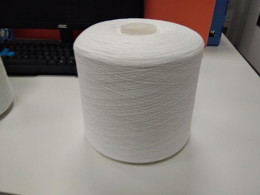 رطوبت بالا 62 / 3Semi Dull Polyester Yarn Z Twist ضخامت کم برای دوختن