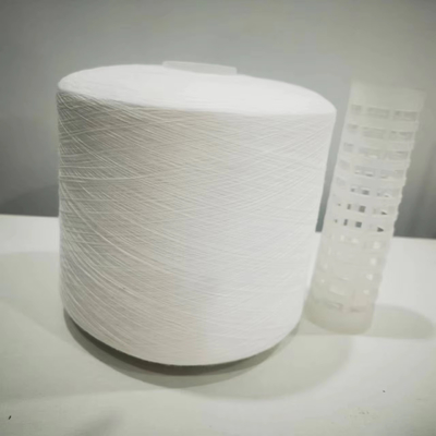 60/2 60/3 60s سفید نوری سفید خام 100٪ پلی استر رشته ای برای رشته دوخت