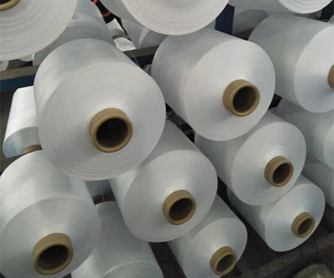 پارچه پلی استری خام سفید 150D/48F DTY برای دستگاه بافتن
