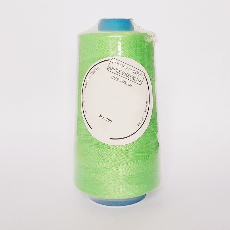 عمده فروشی نخ خیاطی 100% Spun Polyester 40/2 3000yds نخ مستقیم کارخانه برای خیاطی
