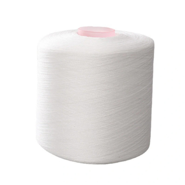 40/2 100٪ رشته پلی استر برای رشته دوخت پلی استر 1.25 کیلوگرم / مخروط