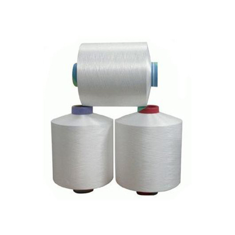 100d/36f 150d/48f 100٪ سفید 100٪ رشته پلی استر برای پارچه پرده